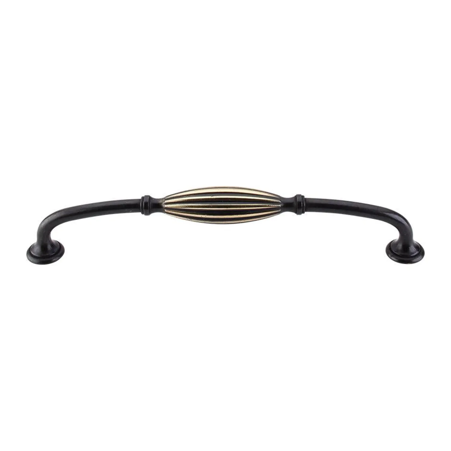 5.75" Tuscany D-Pull Top Knobs|Brushed Nickel Hardware