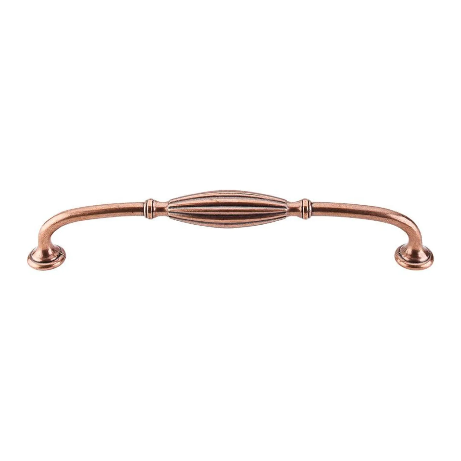 5.75" Tuscany D-Pull Top Knobs|Brushed Nickel Hardware