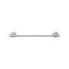 New Tuscany Single Bath Towel Bar Top Knobs|Brushed Nickel Hardware