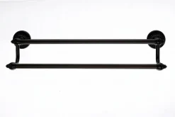 New Topknobs TUSC7ORB 18" Double Towel Bar in Oil Rubbed Bronze Top Knobs|Towel Bars