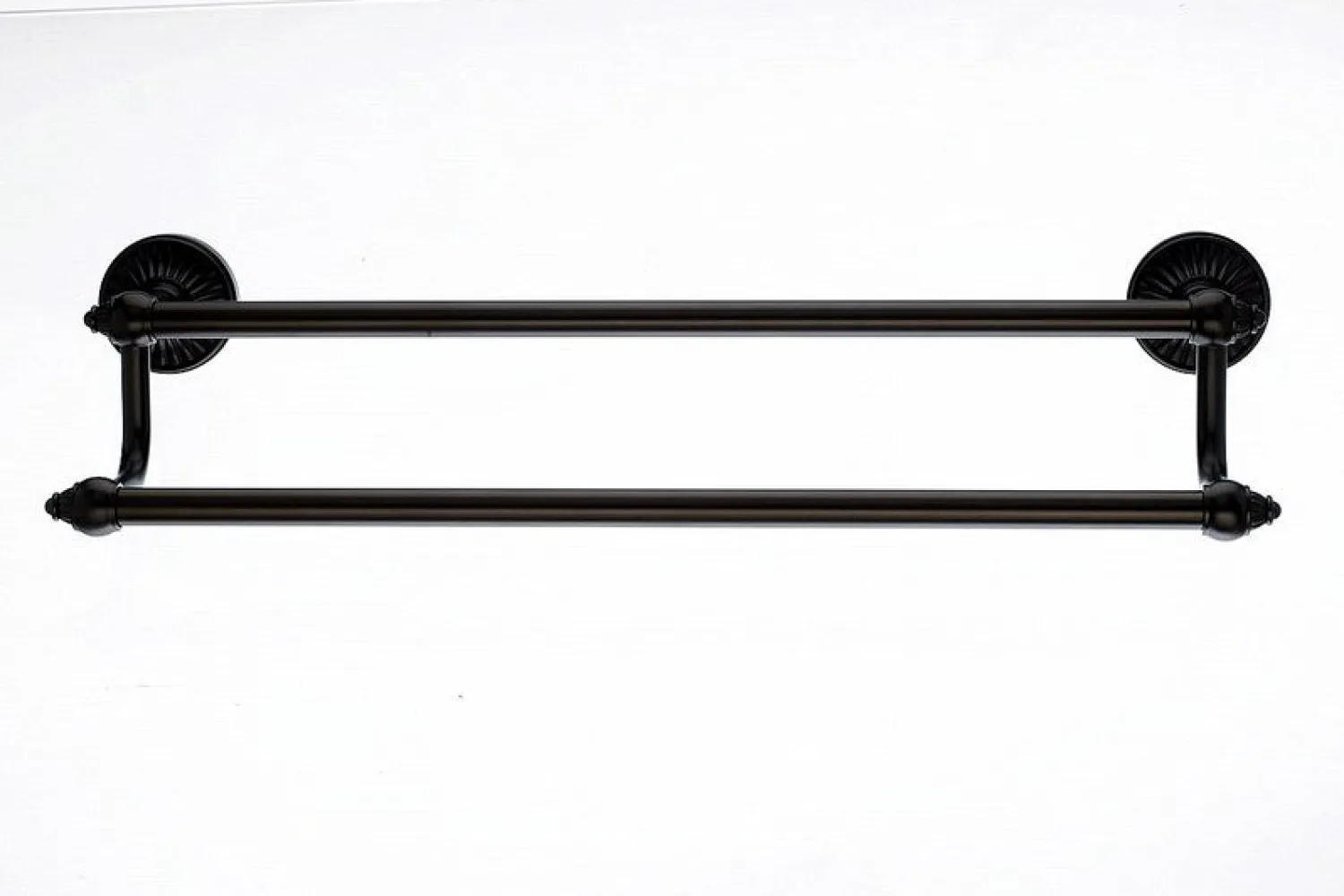 New Topknobs TUSC7ORB 18" Double Towel Bar in Oil Rubbed Bronze Top Knobs|Towel Bars