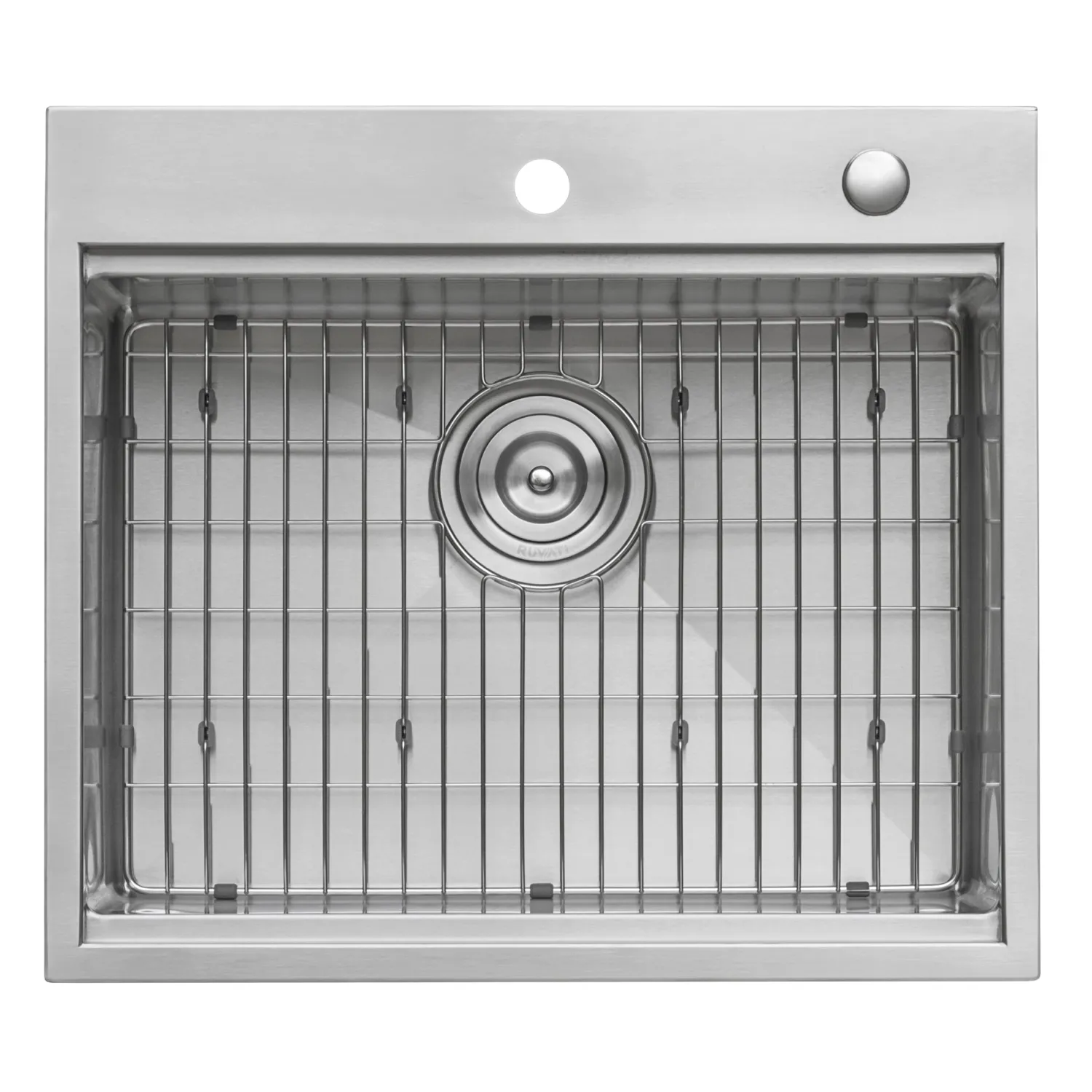 Best Top Mount 25x22 Workstation Kitchen Sink With Accessories Drop-In / Top Mount Sinks|Stainless Steel Sinks