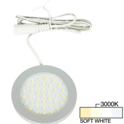 Hot Ultra-Thin LED Puck Light for Cabinetry and Workspaces Tape Lighting|Cabinet Lighting