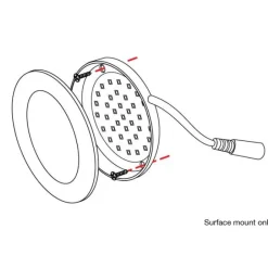 Hot Ultra-Thin LED Puck Light for Cabinetry and Workspaces Tape Lighting|Cabinet Lighting
