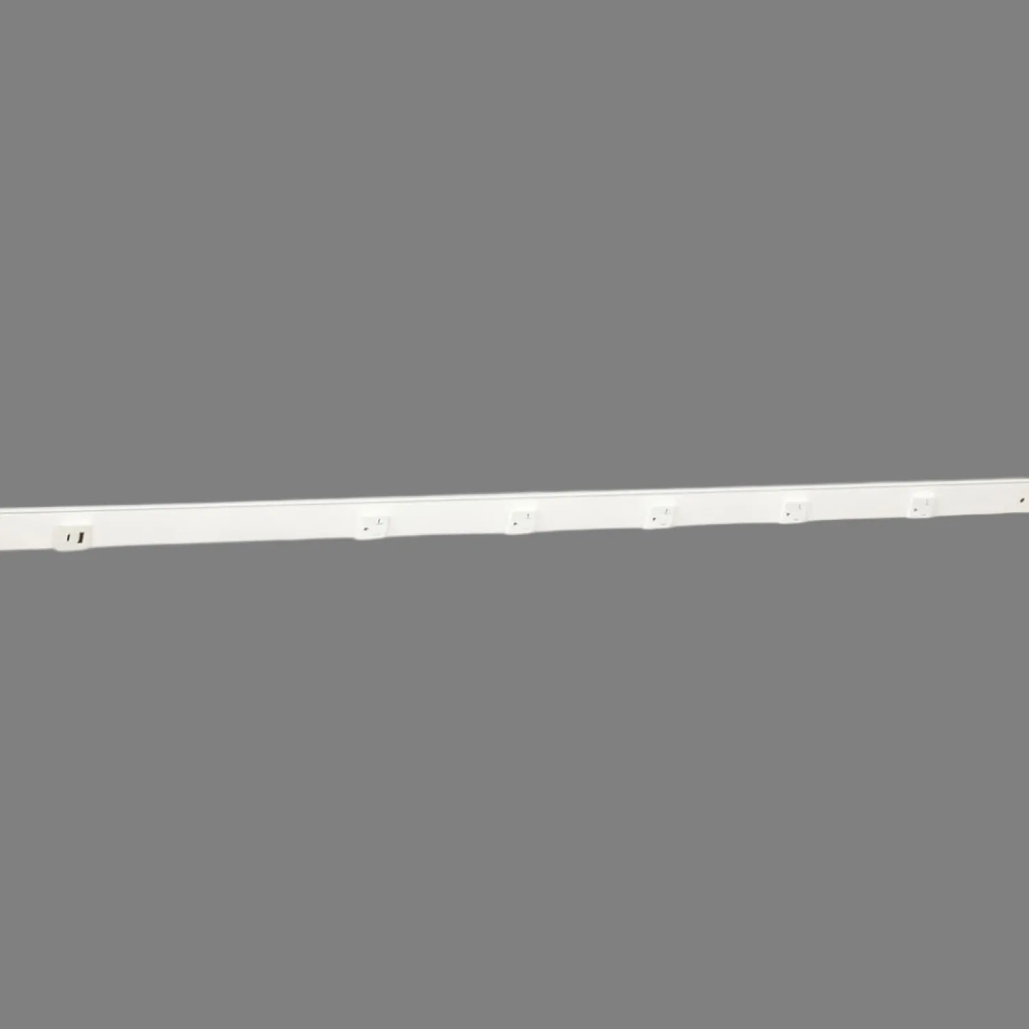 Hot Under Cabinet Power Strip with USB Port & Outlets | White Finish Power Strips