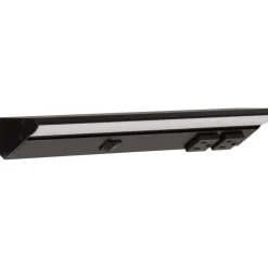 Under Cabinet Power Strip with High-Output LED Light in Black Power Strips|Cabinet Lighting