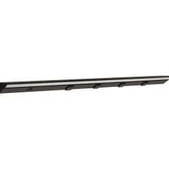 Under Cabinet Power Strip with High-Output LED Light in Black Power Strips|Cabinet Lighting