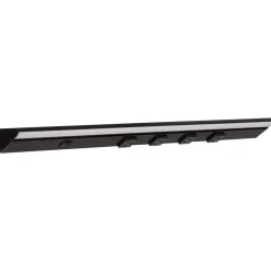Under Cabinet Power Strip with High-Output LED Light in Black Power Strips|Cabinet Lighting