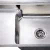 Discount 33" Undermount 18 Gauge Single Bowl Stainless Steel Kitchen Sink Stainless Steel Sinks|Undermount Sinks