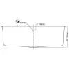 Discount 32" Undermount 16 Gauge Single Bowl Stainless Steel Kitchen Sink Stainless Steel Sinks|Single Bowl Sinks
