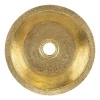 Online 14" Undermount Round Terra Firma Thick Polished Brass Prep Sink Sinks For Tight Spaces|Bar / Prep Sinks