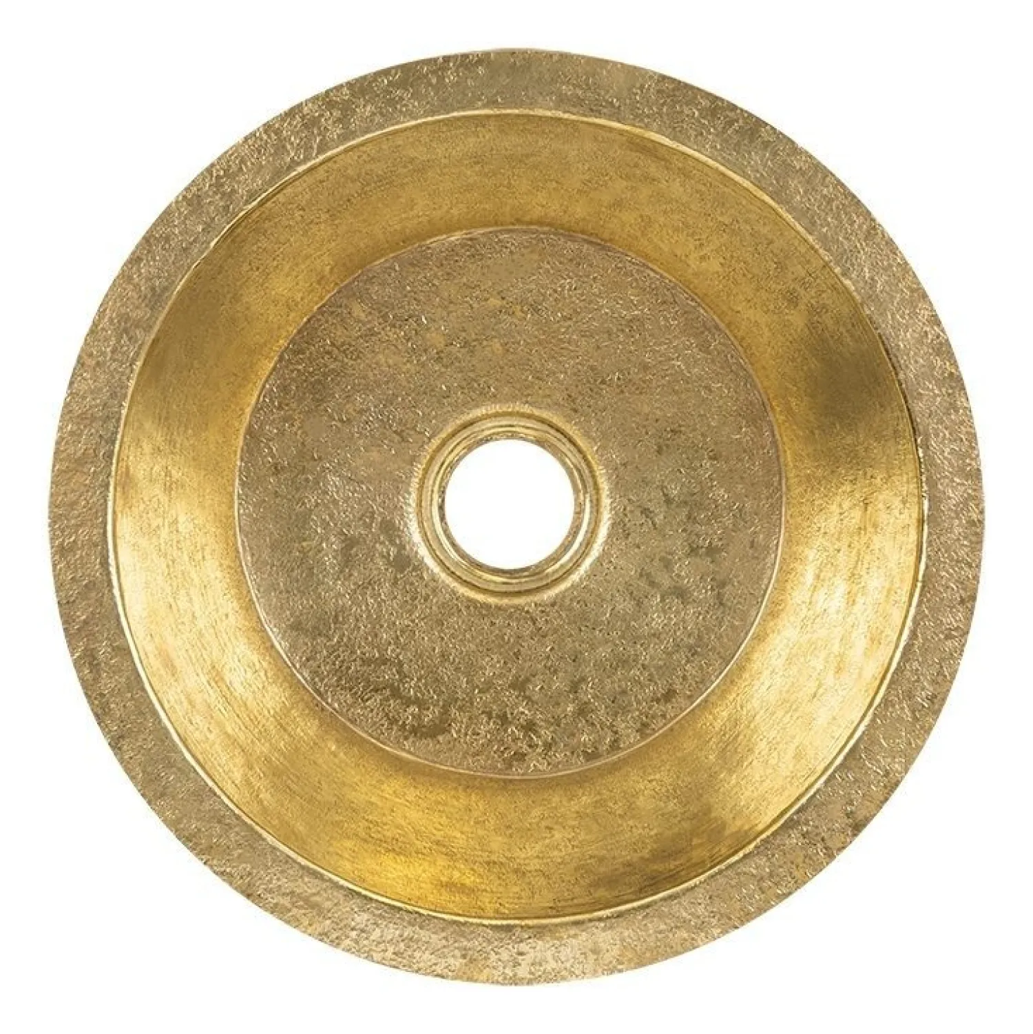 Online 14" Undermount Round Terra Firma Thick Polished Brass Prep Sink Sinks For Tight Spaces|Bar / Prep Sinks