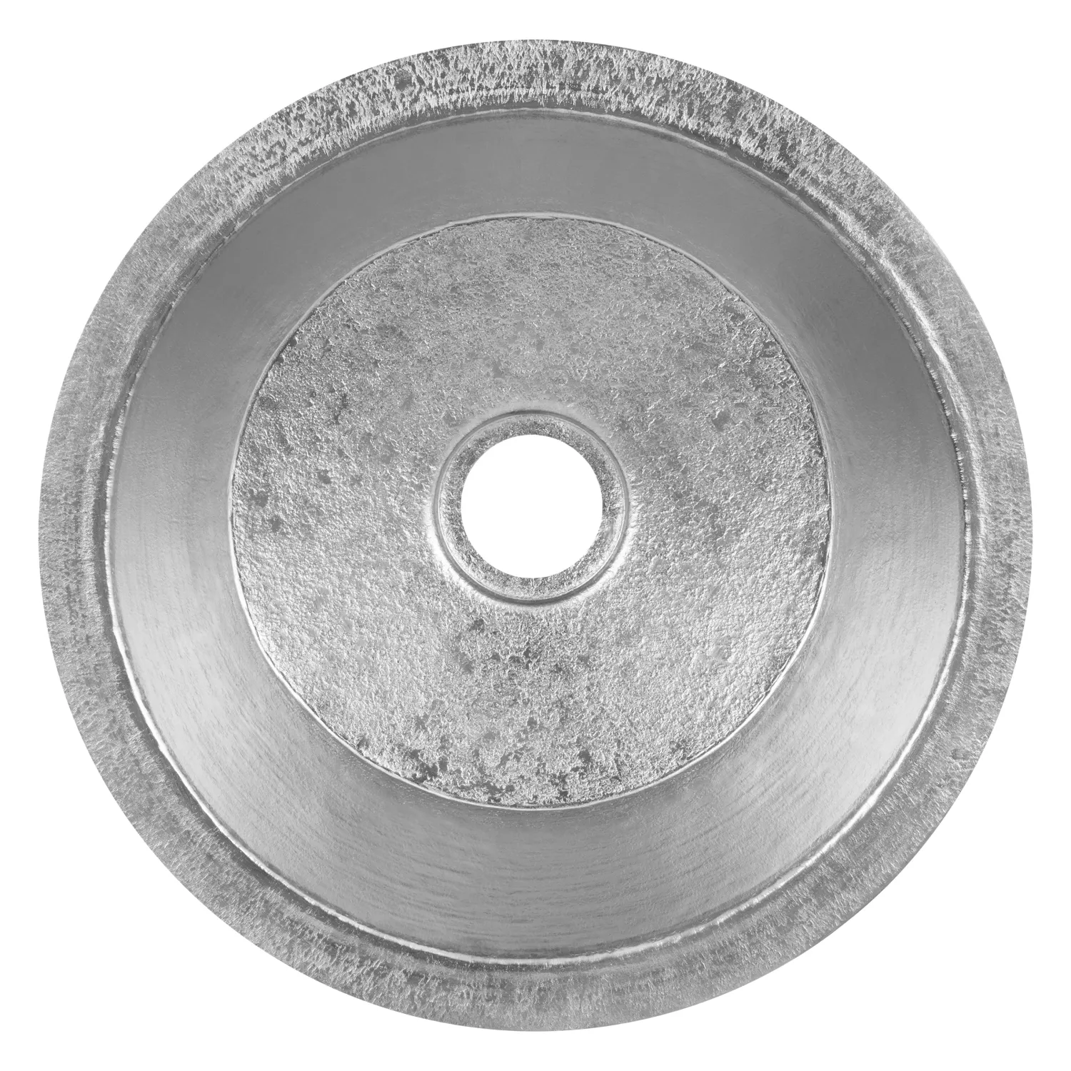 New 14" Undermount Round Terra Firma Thick Nickel Plated Prep Sink Sinks For Tight Spaces|Bar / Prep Sinks