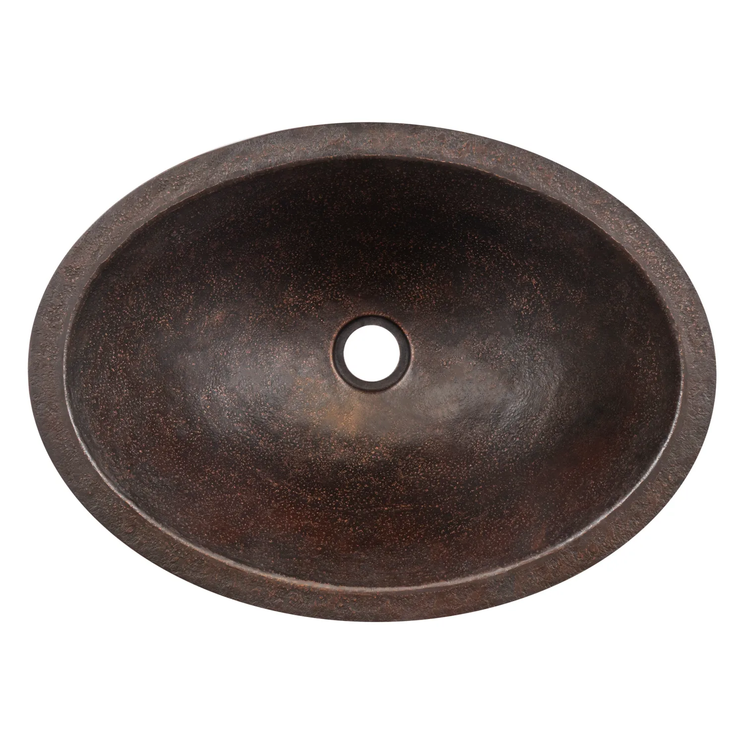 New Undermount 19" x 14" Terra Firma 10 Gauge Thick Copper Bathroom Sink Undermount
