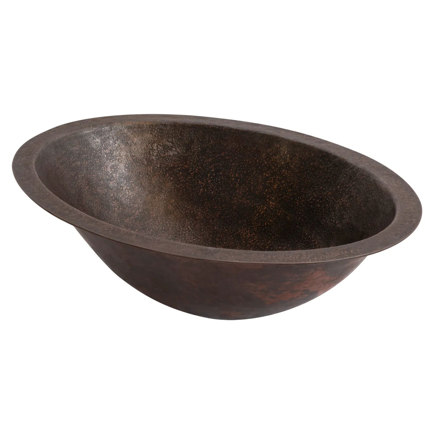 New Undermount 19" x 14" Terra Firma 10 Gauge Thick Copper Bathroom Sink Undermount
