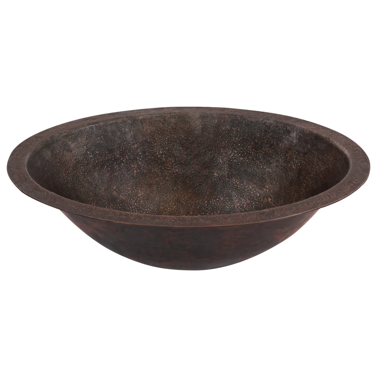 New Undermount 19" x 14" Terra Firma 10 Gauge Thick Copper Bathroom Sink Undermount