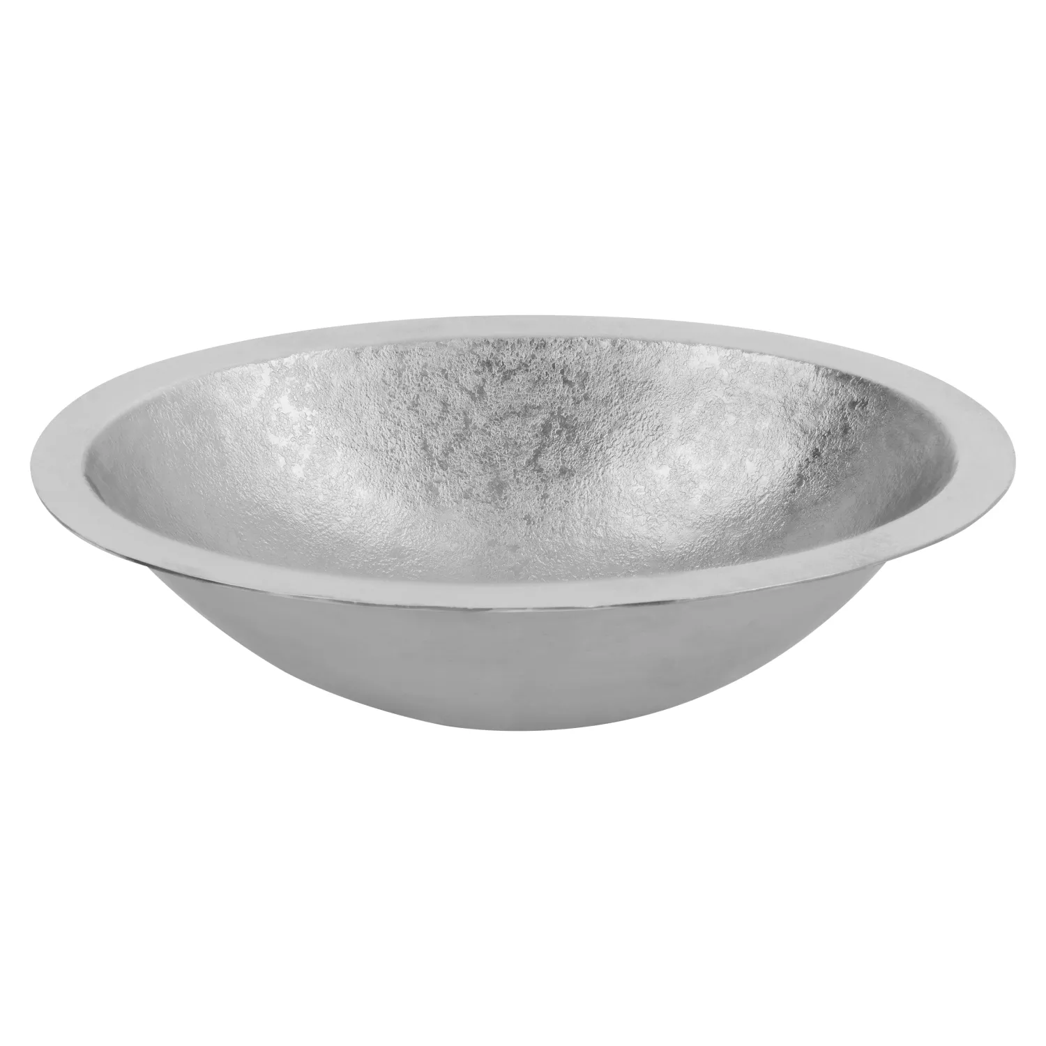 Undermount 19" x 14" Terra Firma 10 Gauge Thick Nickel Plated Bathroom Sink Undermount
