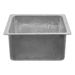 New Undermount 16" x 14" Terra Firma Thick Nickel Plated Prep Sink Sinks For Tight Spaces|Bar / Prep Sinks