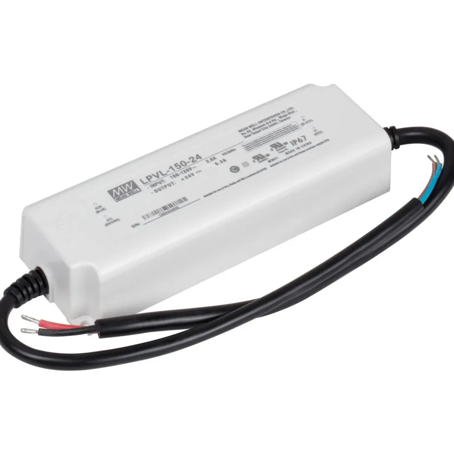 Hot 24V Hardwired IP67 Waterproof Power Supply Power Strips|Cabinet Lighting