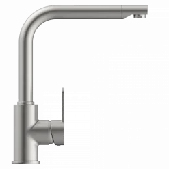 New Felis Single Hole Straight Kitchen Faucet in Brushed Nickel Single Hole