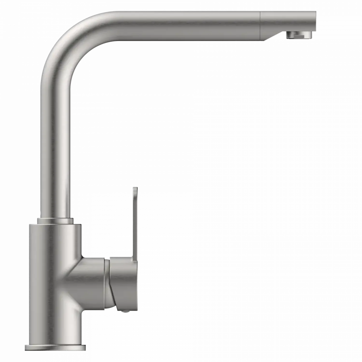 New Felis Single Hole Straight Kitchen Faucet in Brushed Nickel Single Hole