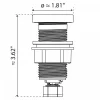 Clearance Garbage Disposal Air Switch in Stainless Garbage Disposals & Parts