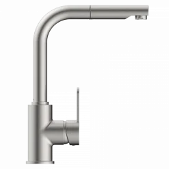 Online Kitchen Faucet with Pull-Out Straight Spout in Brushed Nickel Single Hole