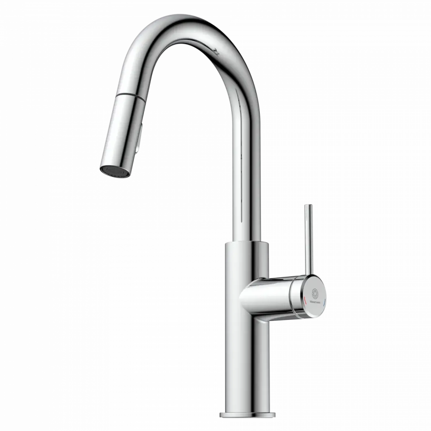 Hot Pull-Down Kitchen Prep Faucet in Chrome Single Hole|Bar Faucets