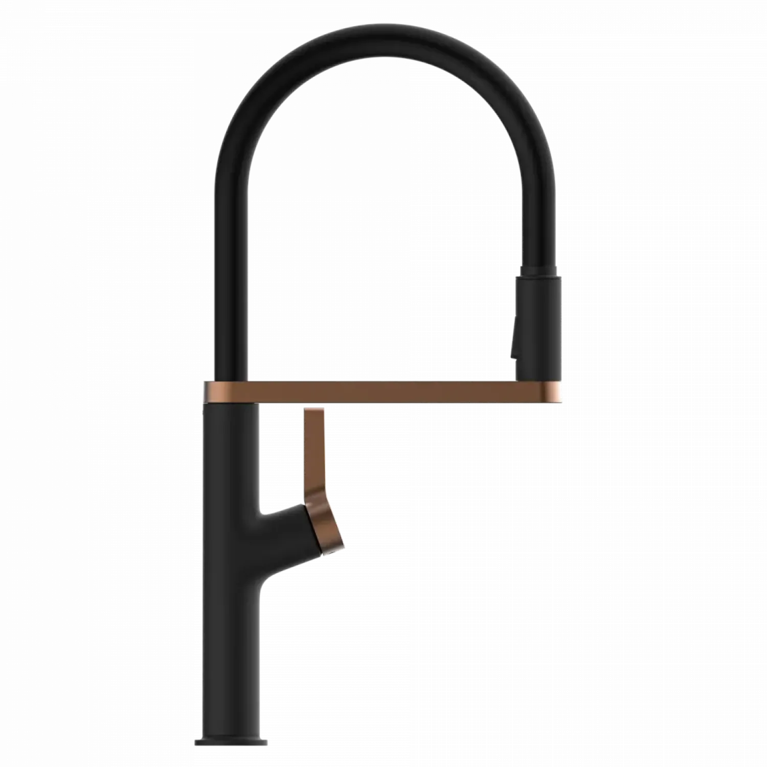 Best Single Hole Pull Down Kitchen Faucet | Matte Black & Rose Gold Single Hole