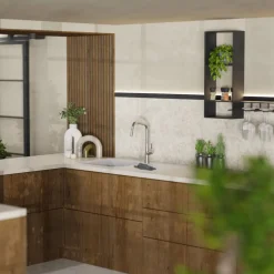 New Single Hole Pull Down Kitchen Faucet in Brushed Nickel Single Hole