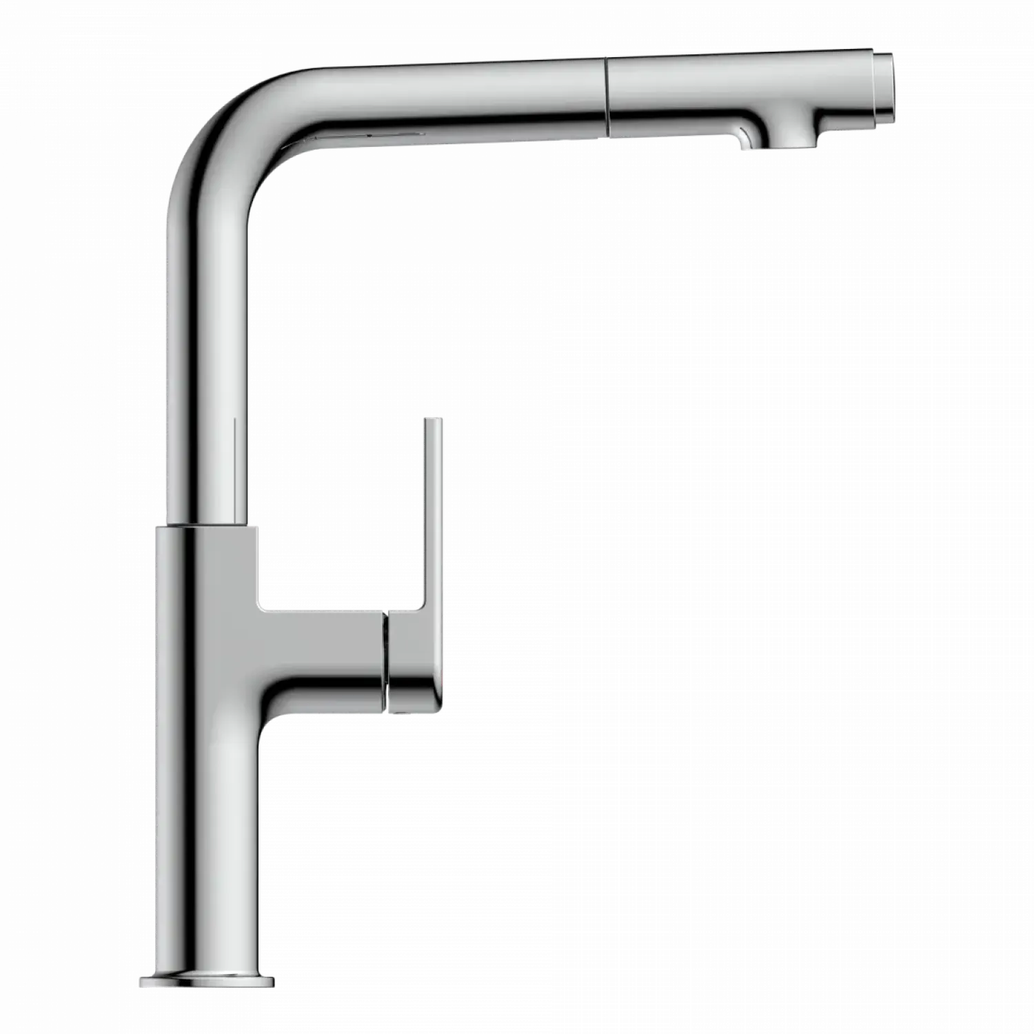 Best Single Hole Straight Spout Kitchen Faucet in Chrome Single Hole