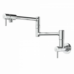 Clearance Wall Mounted Pot Filler | Chrome Single Hole