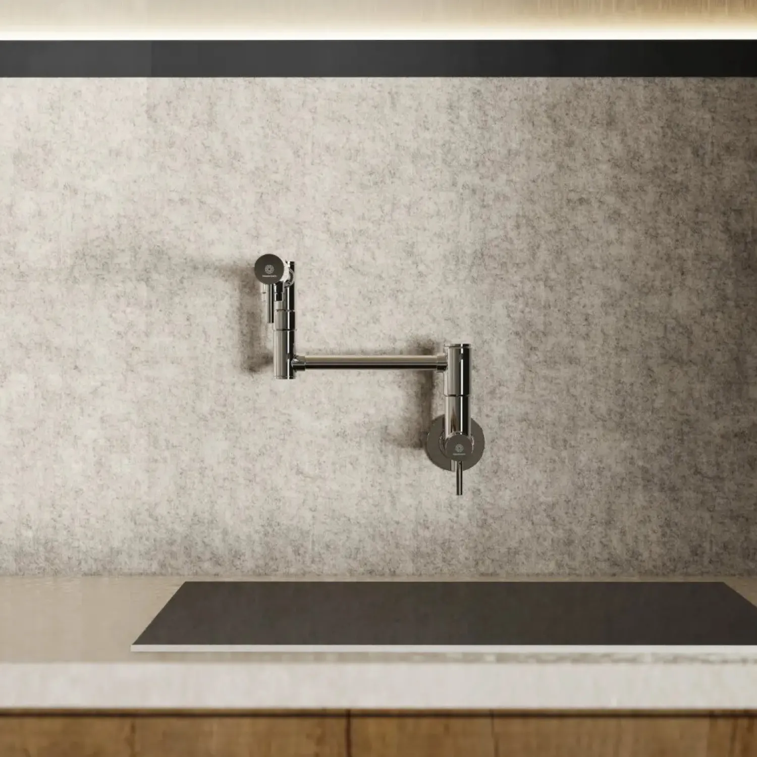 Clearance Wall Mounted Pot Filler | Chrome Single Hole
