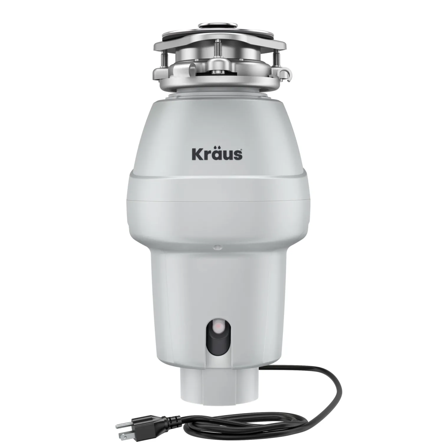 Clearance WasteGuard 1/2 HP Continuous Feed Garbage Disposal with Ultra-Quiet Motor Garbage Disposals & Parts