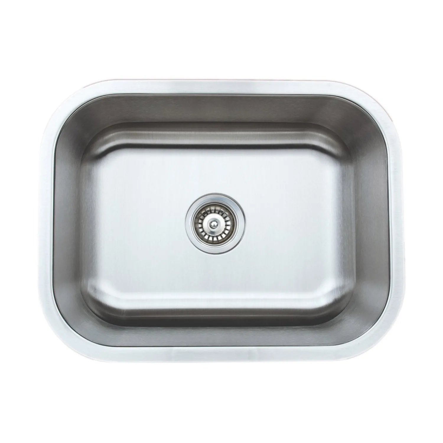 New 23" 18-Gauge Undermount Single Bowl Stainless Steel Kitchen Sink Stainless Steel Sinks|Single Bowl Sinks