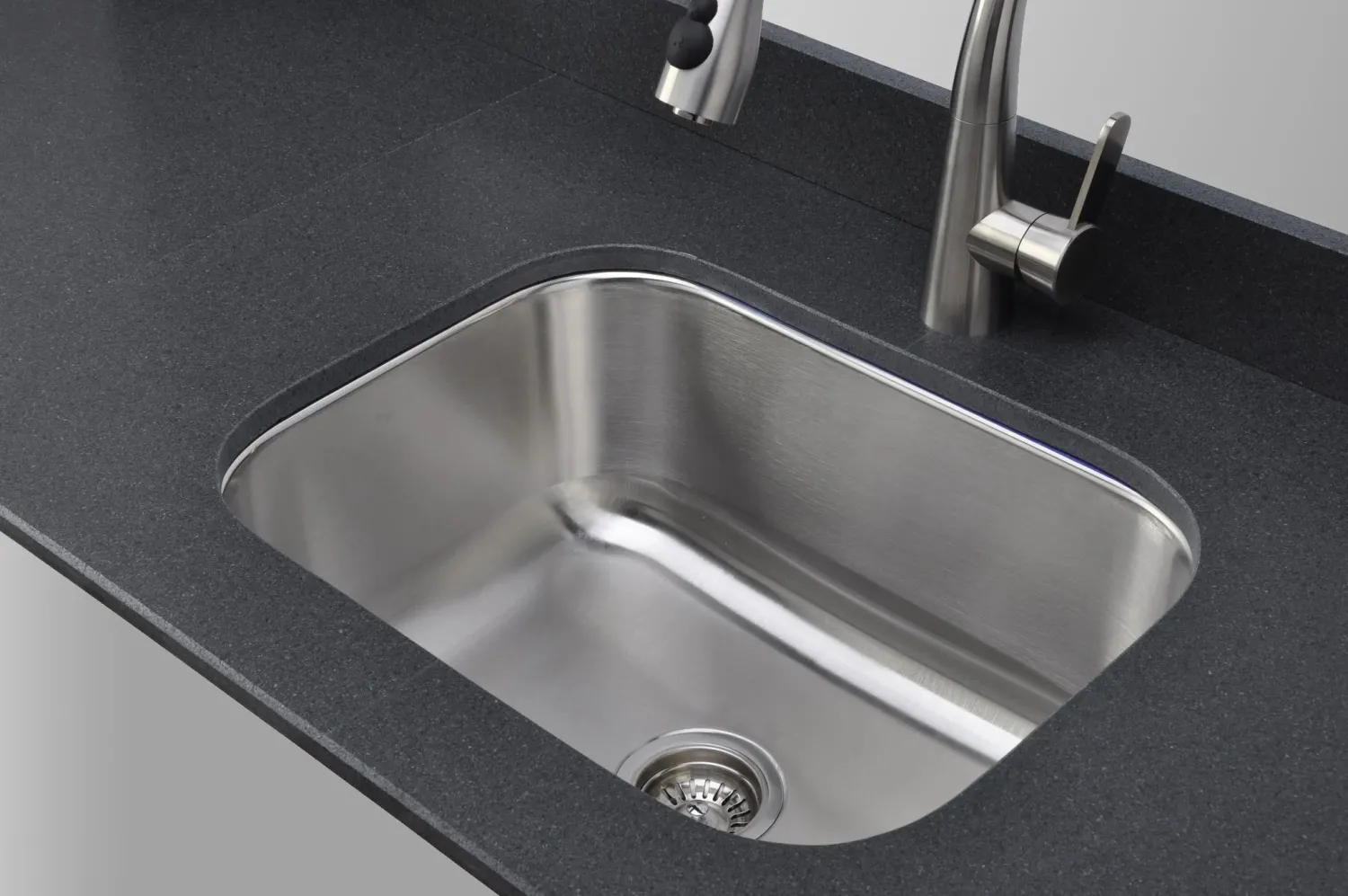 New 23" 18-Gauge Undermount Single Bowl Stainless Steel Kitchen Sink Stainless Steel Sinks|Single Bowl Sinks