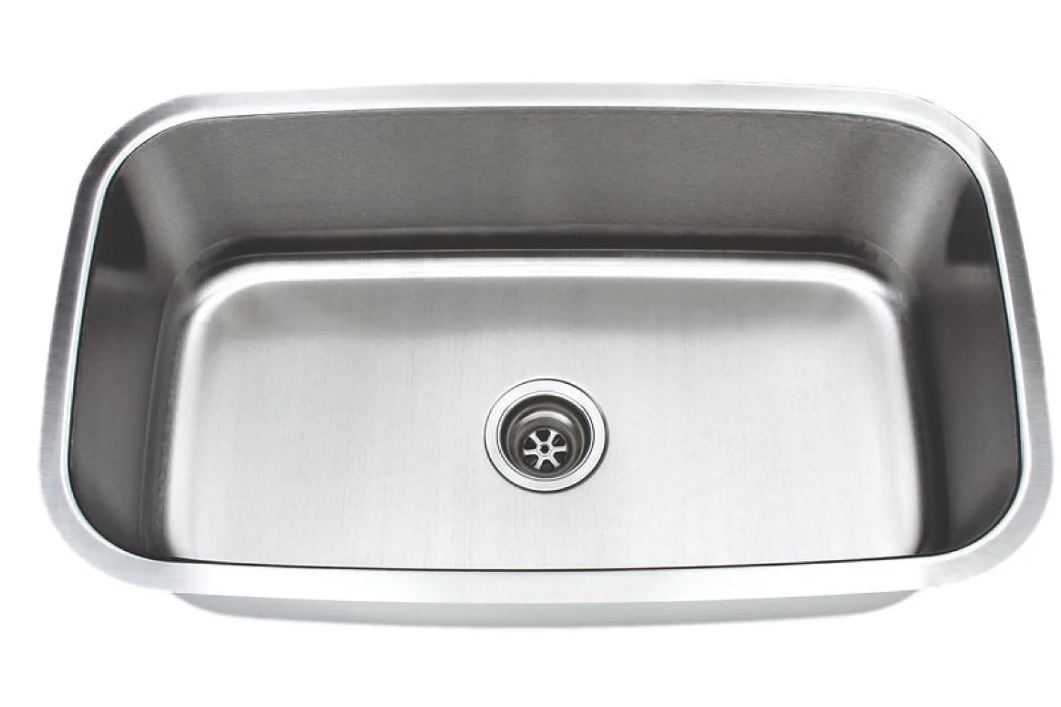 Sale 32" 16-Gauge Undermount Single Bowl Stainless Steel Kitchen Sink Only Stainless Steel Sinks|Single Bowl Sinks