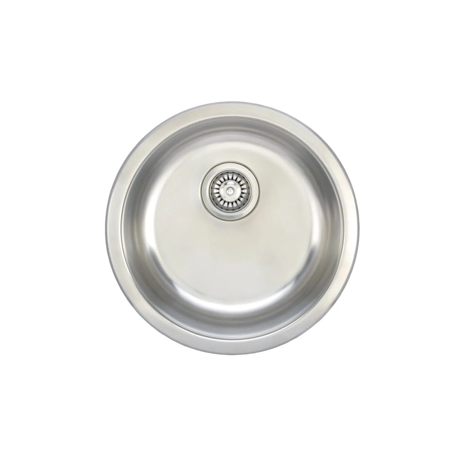 Best 19" Round 18-Gauge Undermount Single Bowl Stainless Steel Kitchen Bar Sink Bar / Prep Sinks