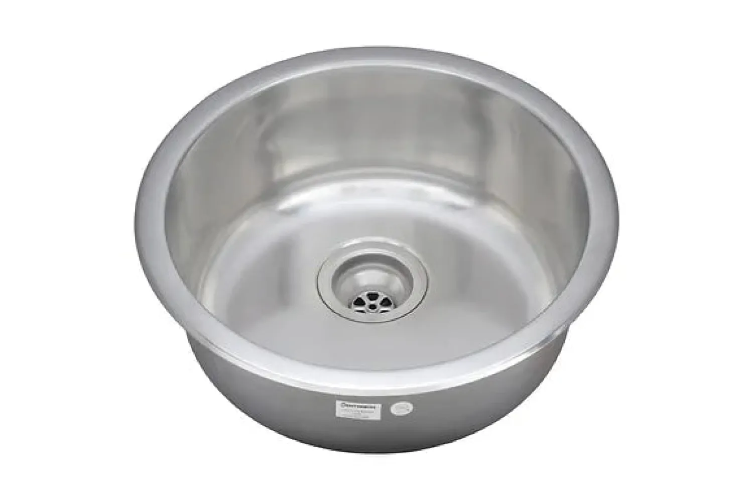 Sale 19" Round 18-Gauge Undermount Single Bowl Stainless Steel Kitchen Bar Sink with Grid Rack and Strainer Stainless Steel Sinks|Single Bowl Sinks