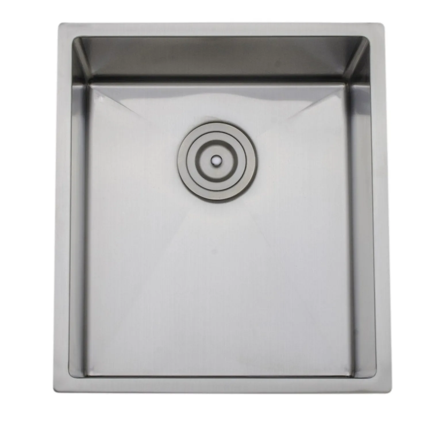 Online Small Radius 17" 16-Gauge Undermount Stainless Steel Bar Sink Bar / Prep Sinks