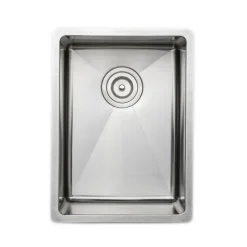 Sale Small Radius 14" 16-Gauge Undermount Stainless Steel Bar Sink Bar / Prep Sinks
