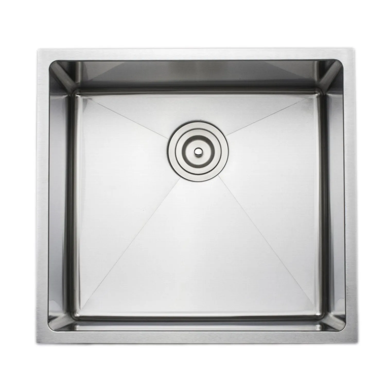Small Radius 21" 16-Gauge Undermount Stainless Steel Kitchen Bar Sink Bar / Prep Sinks