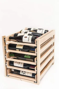 Discount In-Cabinet 30 Bottle Wine Rack Storage & Organization