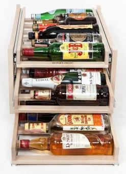 In-Cabinet 18 Bottle Wine Rack Storage & Organization