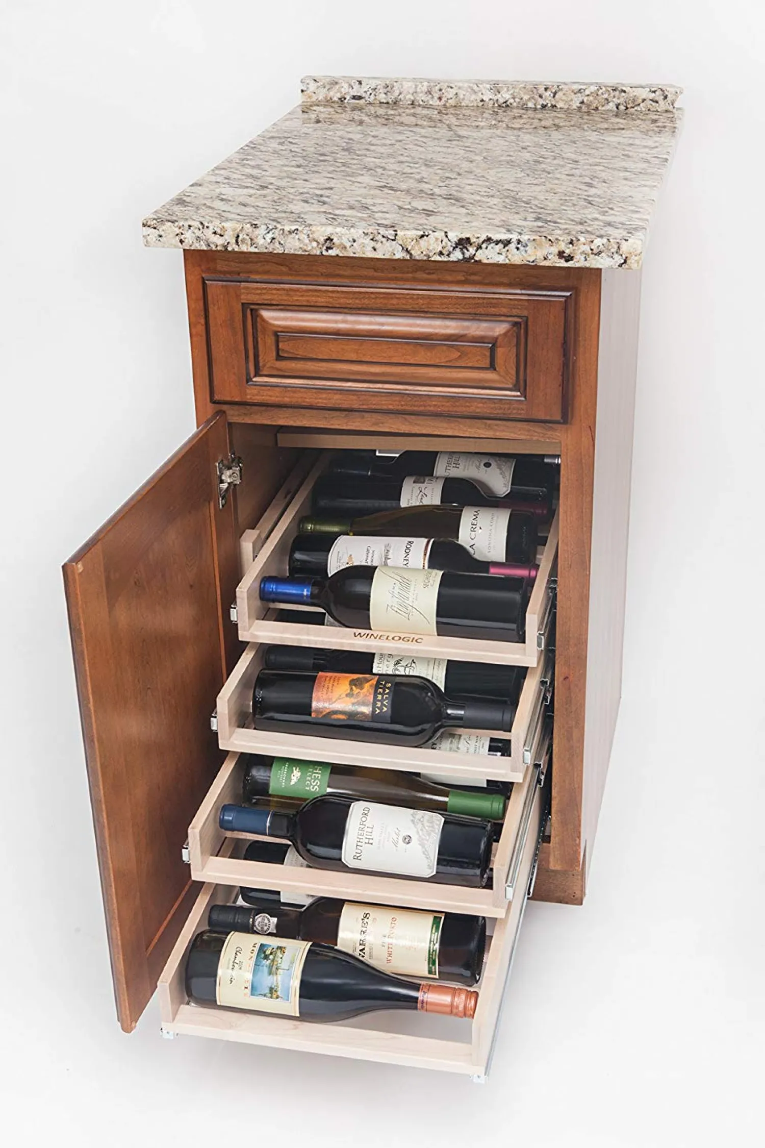 Sale In-Cabinet 24 Bottle Wine Rack Storage & Organization