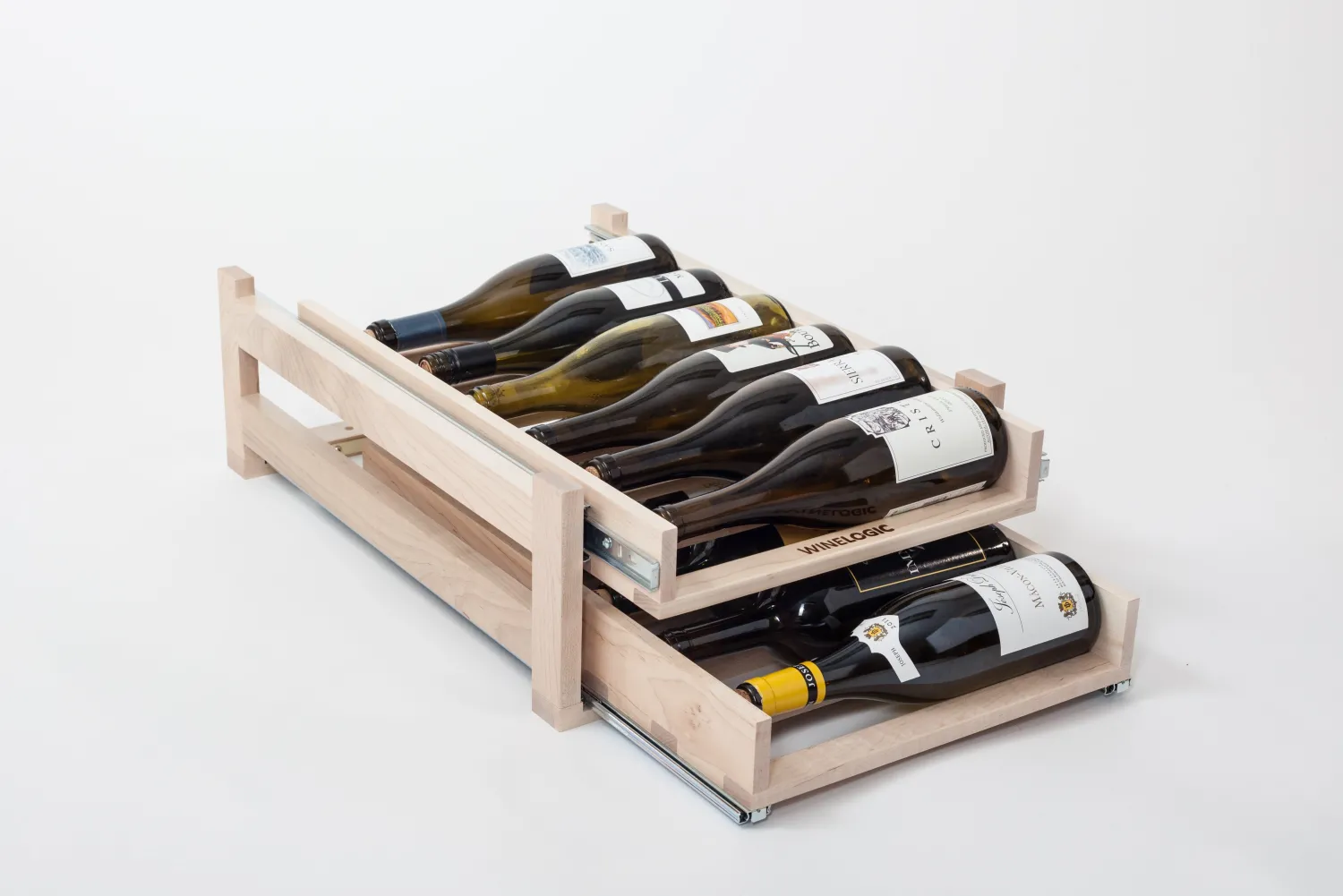Hot In-Cabinet 12 Bottle Wine Storage Storage & Organization