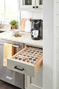 Clearance Wood Tiered K-Cup™ Drawer Touch Up Paints And Sample Doors
