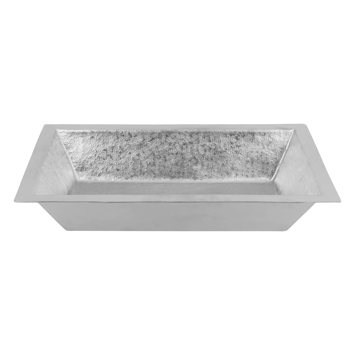 Best 22" x 14" Nickel Plated Heavy Gauge Bathroom Sink Undermount